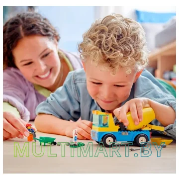 Конструктор LEGO City 60325 Бетономешалка картинка 6